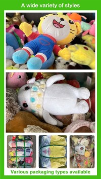 Wholesale First Selection Used Toys, Soft Second Hand Clothing Used Dolls Tale Toys In Bulks