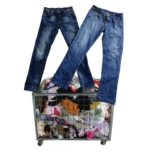 High Quality Men Jeans, America 1st Grade Secondhand Jeans In Bale. Top Quality American Branded Jeans In Bulk